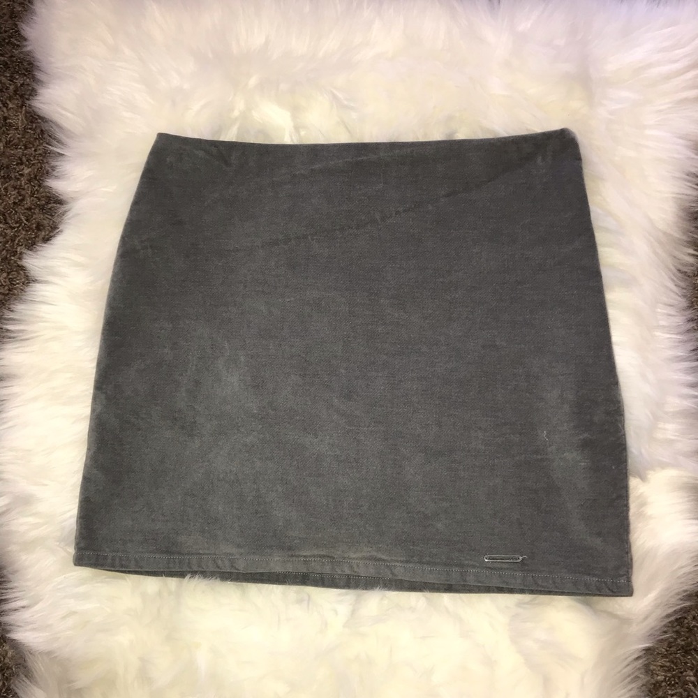Abercrombie & Fitch suede mini skirt